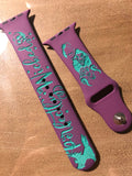 Perfectly Wicked Evil Queens/Villians Silicone Watch Band Laser Engraved 38 40 42 44 mm