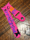 Perfectly Wicked Evil Queens/Villians Silicone Watch Band Laser Engraved 38 40 42 44 mm