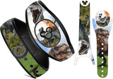 Jurassic Dinosaurs Vinyl Skin Decal Wrap for YOUR Magic Band