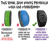 Create Your Own Pet OR ANY DESIGN Magic Band Skin| full band skin with full coverage center piece - Skin Vinyl Decal Wraps