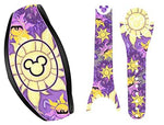 Golden Sun Wrap Vinyl Skin Decal Wrap for YOUR Magic Band