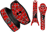 Spider Web Vinyl Skin Decal Wrap for YOUR Magic Band