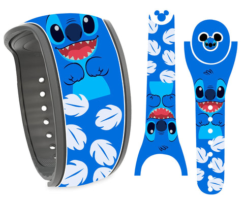 Blue Pet 626 Wrap Magic Band Decal Skin Sticker Compatible with The Disney MagicBand 2