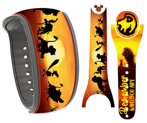 Remember Who You Are Magic Band Skin Vinyl Decal Wrap Compatible with MagicBand 2