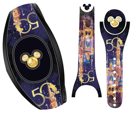 Long Live the Magic Anniversary Wrap Magic Band Skin Vinyl Decal Wrap Compatible with MagicBand 2