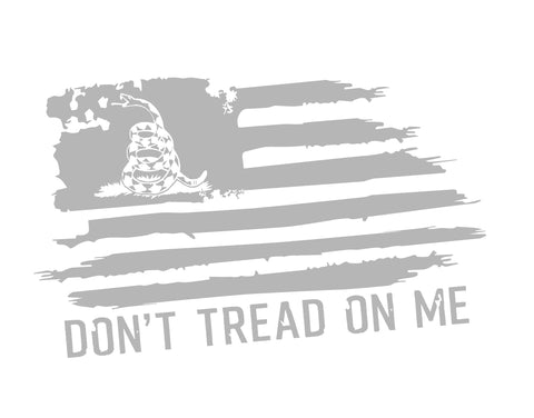 American Flag / Don't Tread on Me / Vinyl Decal Sticker