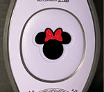 Ms Mouse Bow Center Silhouette Sticker Only | Compatible with Magic Band 2.0 Puck Decal