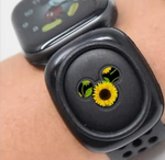 Sunflower Center Silhouette Sticker Only | Compatible with Magic Band 2.0 Puck Decal