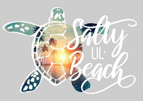 Sea Turtle Beach Life Decal Sticker